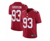 Men Nike New York Giants #93 B.J. Goodson Red Alternate Vapor Untouchable Limited Player NFL Jersey