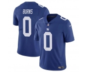 Men's New York Giants #0 Brian Burns Blue Vapor Untouchable Limited Football Stitched Jersey