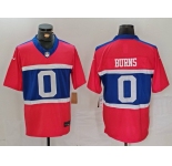 Men's New York Giants #0 Brian Burns Century Red Alternate Vapor FUSE Limited Stitched Jersey