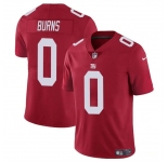 Men's New York Giants #0 Brian Burns Red Vapor Untouchable Limited Football Stitched Jersey