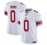 Men's New York Giants #0 Brian Burns White Vapor Untouchable Limited Football Stitched Jersey