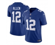 Men's New York Giants #12 Brandon Allen Blue 2026 F.U.S.E. Vapor Untouchable Limited Football Stitched Jersey