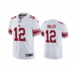 Men's New York Giants #12 Darren Waller White Vapor Untouchable Limited Stitched Jersey