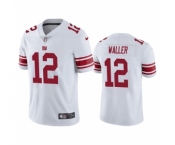 Men's New York Giants #12 Darren Waller White Vapor Untouchable Limited Stitched Jersey