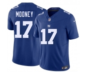 Men's New York Giants #17 Darnell Mooney Blue 2026 F.U.S.E. Vapor Untouchable Limited Football Stitched Jersey