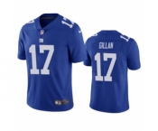 Men's New York Giants #17 Jamie Gillan Blue Vapor Untouchable Limited Stitched Jersey
