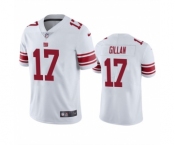 Men's New York Giants #17 Jamie Gillan White Vapor Untouchable Limited Stitched Jersey