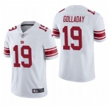 Men's New York Giants #19 Kenny Golladay White Vapor Untouchable Limited Player Football Jersey