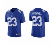 Men's New York Giants #23 Gary Brightwell Blue Vapor Untouchable Limited Stitched Jersey