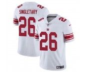Men's New York Giants #26 Devin Singletary White Vapor Untouchable Limited Football Stitched Jersey