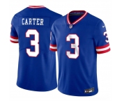 Men's New York Giants #3 Abdul Carter Blue 2026 Classic Vapor Untouchable Limited Stitched Jersey