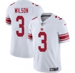 Men's New York Giants #3 Russell Wilson White 2025 Vapor Untouchable Limited Football Stitched Jersey