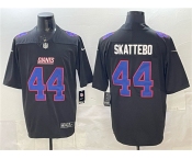Men's New York Giants #44 Cam Skattebo Black Fashion Vapor Untouchable Limited Football Stitched Jersey