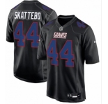 Men's New York Giants #44 Cam Skattebo Black Vapor Limited Stitched NFL Jersey