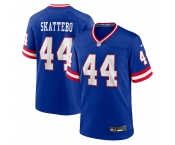 Men's New York Giants #44 Cam Skattebo Royal Vapor Limited Stitched Football Jersey