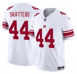 Men's New York Giants #44 Cam Skattebo White 2025 Draft F.U.S.E. Vapor Untouchable Limited Football Stitched Jersey