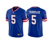 Men's New York Giants #5 Kayvon Thibodeaux Royal Vapor Untouchable Limited Stitched Jersey