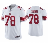 Men's New York Giants #78 Andrew Thomas 2020 White Vapor Untouchable Limited Stitched Jersey