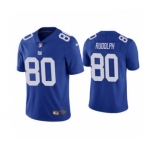 Men's New York Giants #80 Kyle Rudolph Blue Vapor Untouchable Limited Stitched Football Jersey