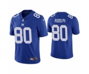 Men's New York Giants #80 Kyle Rudolph Blue Vapor Untouchable Limited Stitched Football Jersey