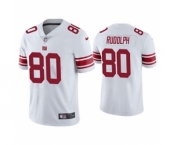 Men's New York Giants #80 Kyle Rudolph White Vapor Untouchable Limited Stitched Football Jersey
