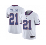 Men's Nike New York Giants #21 Landon Collins Limited White Rush NFL Jersey