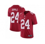 Men's Nike New York Giants #24 Eli Apple Vapor Untouchable Limited Red Alternate NFL Jersey