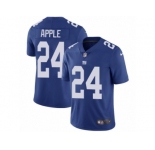 Men's Nike New York Giants #24 Eli Apple Vapor Untouchable Limited Royal Blue Team Color NFL Jersey