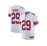 Men's Nike New York Giants #29 Nat Berhe Vapor Untouchable Limited White NFL Jersey