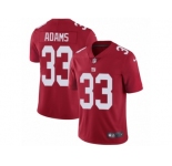 Men's Nike New York Giants #33 Andrew Adams Vapor Untouchable Limited Red Alternate NFL Jersey