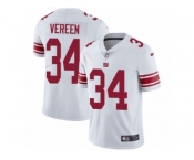 Men's Nike New York Giants #34 Shane Vereen Vapor Untouchable Limited White NFL Jersey