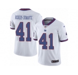 Men's Nike New York Giants #41 Dominique Rodgers-Cromartie Limited White Rush NFL Jersey