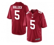 Men's Nike New York Giants #5 Randy Bullock Limited Red Alternate NFL Jersey