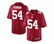 Men's Nike New York Giants #54 Olivier Vernon Limited Red Alternate NFL Jersey