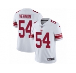 Men's Nike New York Giants #54 Olivier Vernon Vapor Untouchable Limited White NFL Jersey