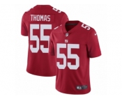 Men's Nike New York Giants #55 J.T. Thomas Vapor Untouchable Limited Red Alternate NFL Jerseyey