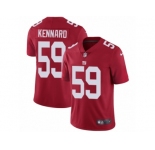 Men's Nike New York Giants #59 Devon Kennard Vapor Untouchable Limited Red Alternate NFL Jersey