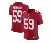 Men's Nike New York Giants #59 Devon Kennard Vapor Untouchable Limited Red Alternate NFL Jersey