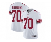 Men's Nike New York Giants #70 Weston Richburg Vapor Untouchable Limited White NFL Jersey