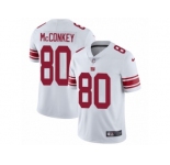 Men's Nike New York Giants #80 Phil McConkey Vapor Untouchable Limited White NFL Jersey