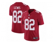 Men's Nike New York Giants #82 Roger Lewis Vapor Untouchable Limited Red Alternate NFL Jersey