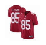 Men's Nike New York Giants #85 Rhett Ellison Vapor Untouchable Limited Red Alternate NFL Jersey