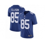 Men's Nike New York Giants #85 Rhett Ellison Vapor Untouchable Limited Royal Blue Team Color NFL Jersey