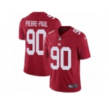 Men's Nike New York Giants #90 Jason Pierre-Paul Vapor Untouchable Limited Red Alternate NFL Jersey