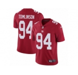Men's Nike New York Giants #94 Dalvin Tomlinson Vapor Untouchable Limited Red Alternate NFL Jersey