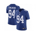 Men's Nike New York Giants #94 Dalvin Tomlinson Vapor Untouchable Limited Royal Blue Team Color NFL Jersey