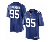 Men's Nike New York Giants #95 Dalvin Tomlinson Limited Royal Blue Team Color NFL Jersey