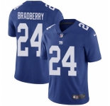 Nike New York Giants #24 James Bradberry Royal Blue Team Color Men's Stitched NFL Vapor Untouchable Limited Jersey