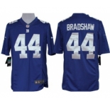 Nike New York Giants #44 Ahmad Bradshaw Blue Limited Jersey