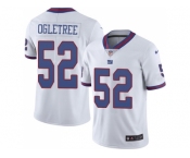 Nike New York Giants #52 Alec Ogletree White Men Stitched NFL Limited Rush Jersey